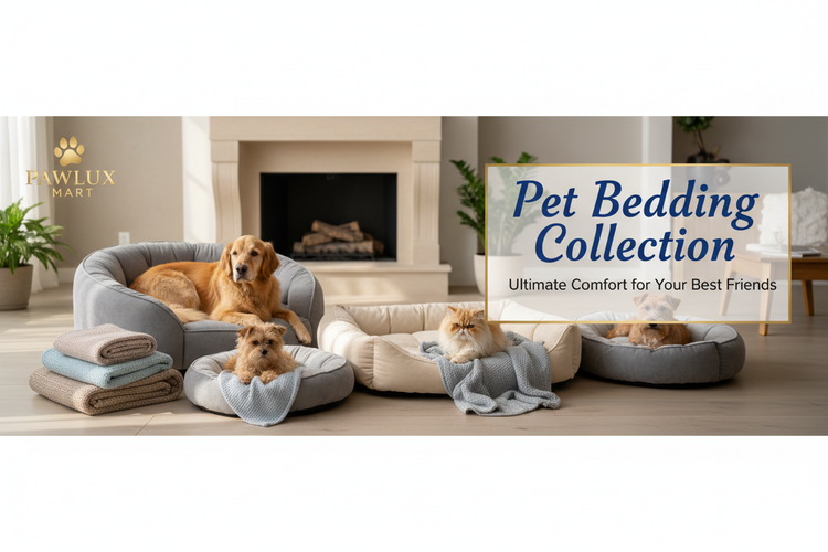need banner for pawlux mart for pets bedding collection